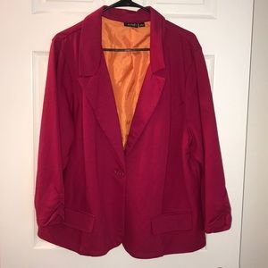 Plus Blazer 3x fabric cotton/ poly